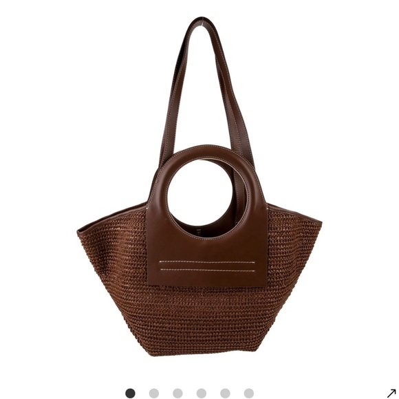 Hereu Handbags - HEREU Cala Raffia Tote bag